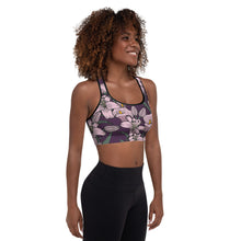 Load image into Gallery viewer, Calillies Purple/Pink Padded Sports Bra