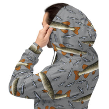 Load image into Gallery viewer, Gammel-Gösta Grey Unisex Hoodie