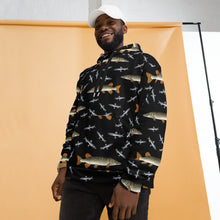 Load image into Gallery viewer, Gammel-Gösta Black Unisex Hoodie