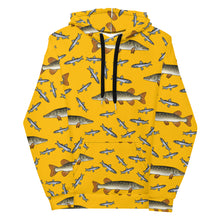 Ladda upp bild till gallerivisning, Gammel-Gösta Gul Unisex Hoodie