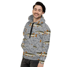 Load image into Gallery viewer, Gammel-Gösta Grey Unisex Hoodie