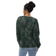 Load image into Gallery viewer, Glitter Grunge Bottle Green Unisex Sweatshirt