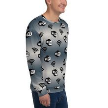 Load image into Gallery viewer, Got Wifi Gray Ombre Unisex Sweatshirt