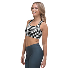 Load image into Gallery viewer, Optical Illusion Bumps Sports bra