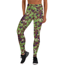 Load image into Gallery viewer, Blackberries Wine Yoga Leggings