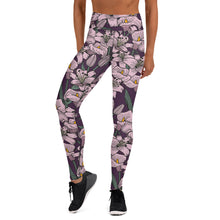 Load image into Gallery viewer, Calillies Purple/Pink Yoga Leggings