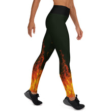 Load image into Gallery viewer, Fire Yoga Leggings
