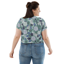 Load image into Gallery viewer, Allegra Mint Crop Tee