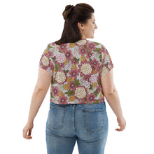 Load image into Gallery viewer, Allegra Pink Crop Tee