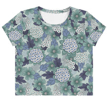 Load image into Gallery viewer, Allegra Mint Crop Tee