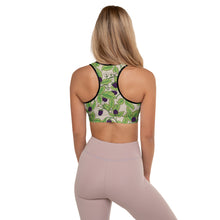 Ladda upp bild till gallerivisning, Blackberries Creme Padded Sports Bra
