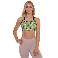 Ladda upp bild till gallerivisning, Blackberries Creme Padded Sports Bra