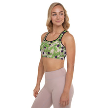 Ladda upp bild till gallerivisning, Blackberries Creme Padded Sports Bra