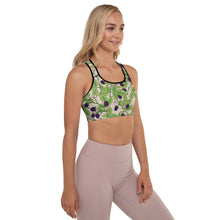 Ladda upp bild till gallerivisning, Blackberries Creme Padded Sports Bra