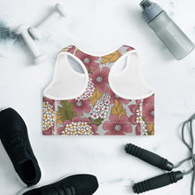 Load image into Gallery viewer, Allegra Pink Padded Sports Bra