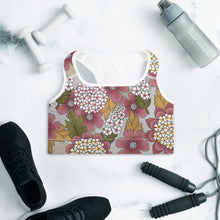Load image into Gallery viewer, Allegra Pink Padded Sports Bra