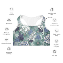 Ladda upp bild till gallerivisning, Allegra Mint Padded Sports Bra