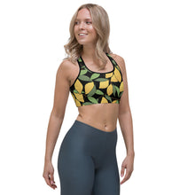 Load image into Gallery viewer, When life brings Lemons Sports Bra