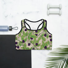 Ladda upp bild till gallerivisning, Blackberries Creme Sports bra
