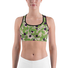 Ladda upp bild till gallerivisning, Blackberries Creme Sports bra
