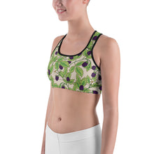 Ladda upp bild till gallerivisning, Blackberries Creme Sports bra