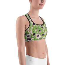 Ladda upp bild till gallerivisning, Blackberries Creme Sports bra