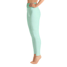 Ladda upp bild till gallerivisning, Mini Harlequin Mint Yoga Leggings