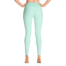 Ladda upp bild till gallerivisning, Mini Harlequin Mint Yoga Leggings