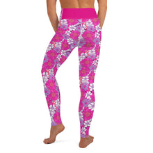 Load image into Gallery viewer, Flowah Power Pink Yoga Leggings