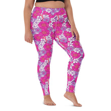 Load image into Gallery viewer, Flowah Power Pink Yoga Leggings