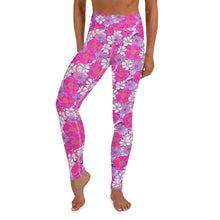 Load image into Gallery viewer, Flowah Power Pink Yoga Leggings