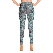 Load image into Gallery viewer, Calillies Grey/Mint Yoga Leggings