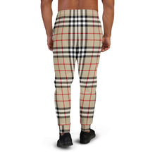 Load image into Gallery viewer, Tartan Beige Men&#39;s Joggers
