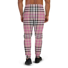 Load image into Gallery viewer, Tartan Pink Men&#39;s Joggers
