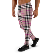 Load image into Gallery viewer, Tartan Pink Men&#39;s Joggers
