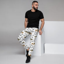 Load image into Gallery viewer, Gammel-Gösta White Men&#39;s Joggers
