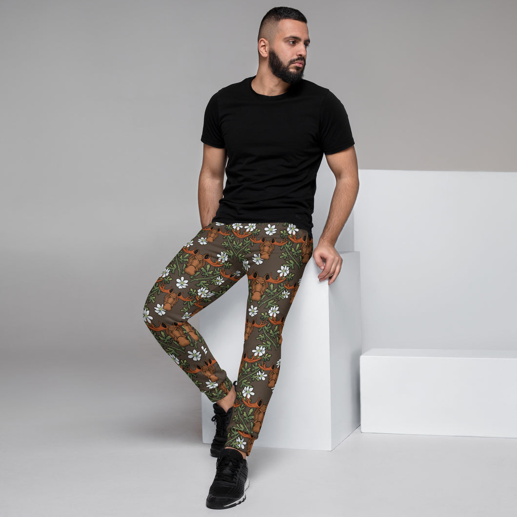 Älgarna Demonstrerar Brown Men's Joggers