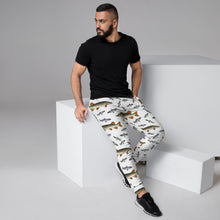 Load image into Gallery viewer, Gammel-Gösta White Men&#39;s Joggers
