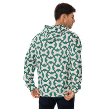 Load image into Gallery viewer, Bone Teal Unisex Hoodie
