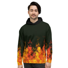 Load image into Gallery viewer, Fire Unisex Hoodie
