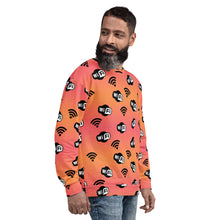 Load image into Gallery viewer, Got Wifi Orange Ombre Unisex Sweatshirt
