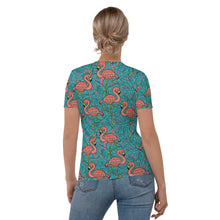 Ladda upp bild till gallerivisning, Flamingo Women&#39;s T-shirt
