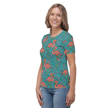 Ladda upp bild till gallerivisning, Flamingo Women&#39;s T-shirt
