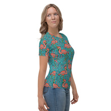 Ladda upp bild till gallerivisning, Flamingo Women&#39;s T-shirt
