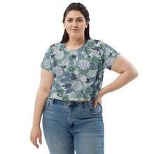 Load image into Gallery viewer, Allegra Mint Crop Tee
